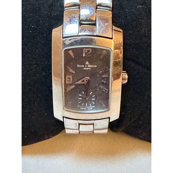 Baume & Mercier Hampton Milleis 65309 Women\'s Swiss Quartz Watch Gray Dial SS main image 5